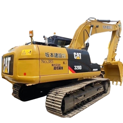 Usato CAT 320D escavatore macchine da costruzione scavatore giapponese originale 90%