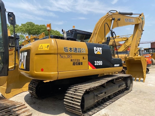 Usato CAT 320D escavatore macchine da costruzione scavatore giapponese originale 90%