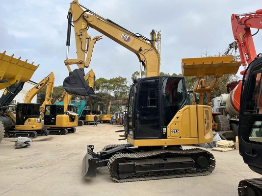 Mini escavatore Caterpillar 307.5 usato dal Giappone ore di lavoro basse e peso della macchina 7500 KG