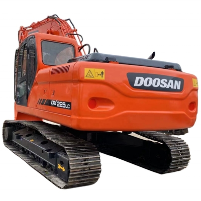 25000 kg Peso della macchina Escavatore Doosan DX225LC Giappone Vernice originale 2017