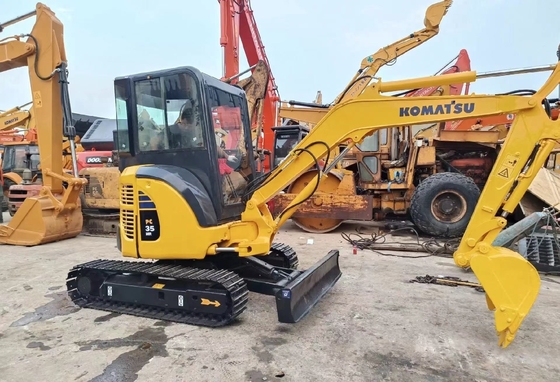 Mini Digger KOMATSU PC35 Escavatore di seconda mano a basso consumo di carburante e giapponese