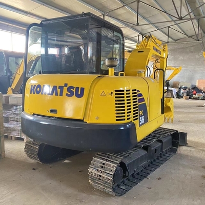 Mini Digger 5.6TON Usato KOMATSU PC56 Crawler Excavator in Giappone con basso consumo di carburante