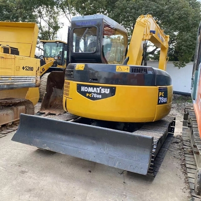 Usata Komatsu PC78 escavatore 7ton 8ton Crawler Digger attrezzature in ottime condizioni