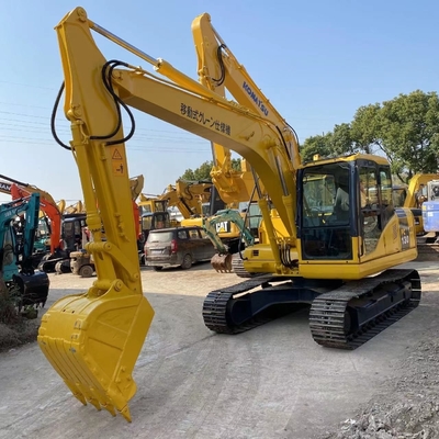 13 tonnellate di peso operativo Komatsu PC130 escavatore importato dal Giappone in in Shanghai Yard