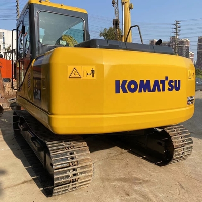 13 tonnellate di peso operativo Komatsu PC130 escavatore importato dal Giappone in in Shanghai Yard