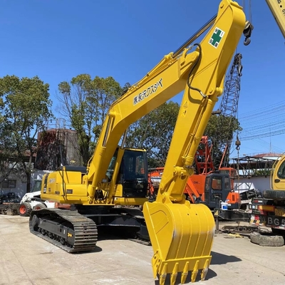 Scavatore idraulico a trascinatore giallo Komatsu PC220 Escavatore a basso consumo di carburante