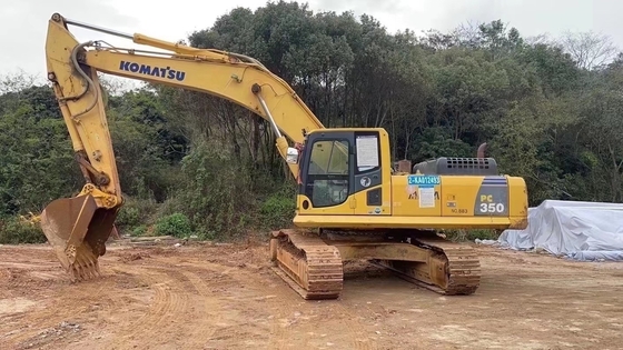 Scavatore idraulico a trascinatore Komatsu PC350 in ottime condizioni per le vostre esigenze