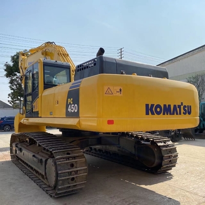 Giappone Importa Escavatore Komatsu PC450 Usato Escavatore da 45 Tonnellate nel cantiere di Shanghai