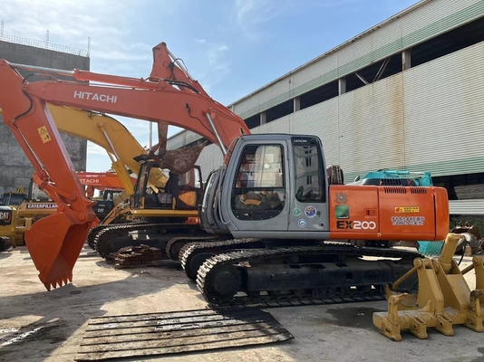 Escavatore usato HITACHI EX200 Zaxis 120-6 con motore ISUZU e valvola idraulica Vickers