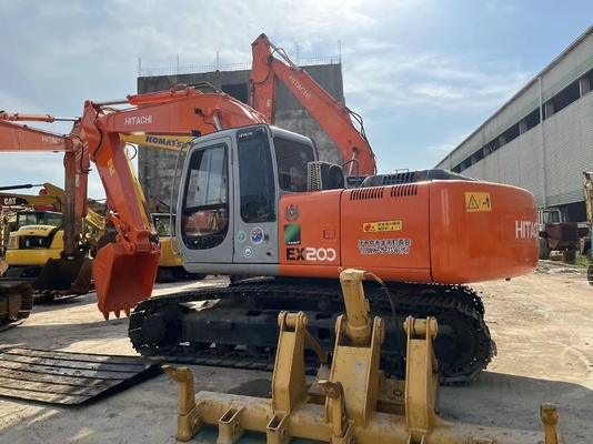 Escavatore usato HITACHI EX200 Zaxis 120-6 con motore ISUZU e valvola idraulica Vickers