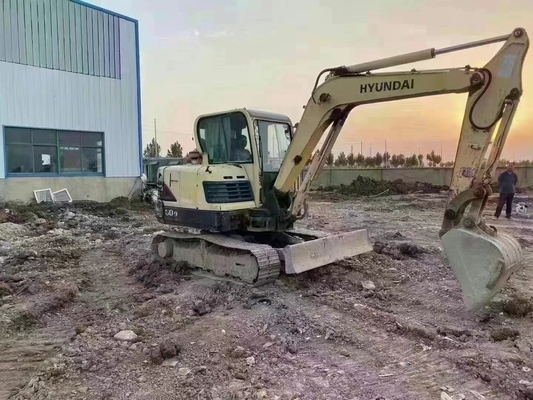 2022 Hyundai 60-9 Escavatore idraulico in buone condizioni con capacità di 1m3