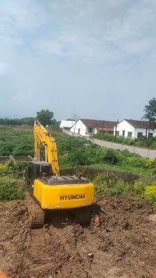 Buone condizioni HYUNDAI 225LC-7 escavatore di seconda mano per la costruzione e l'agricoltura