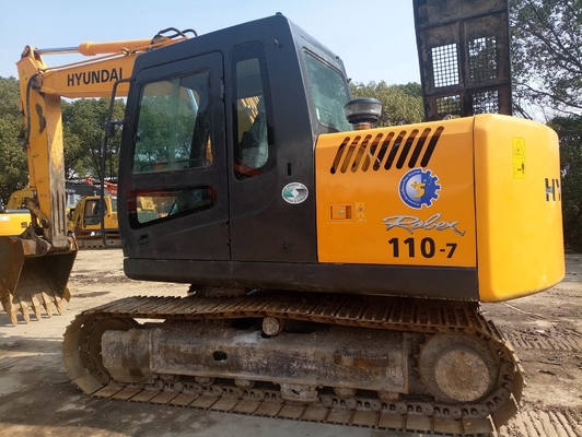 Buone prestazioni Hyundai 110-7 usato escavatore per la costruzione e la costruzione