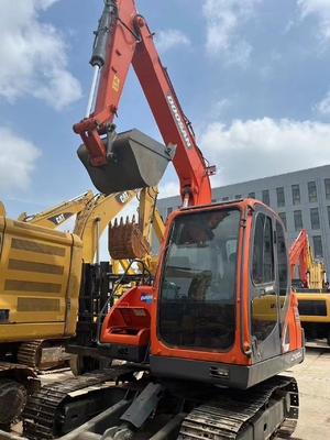 Vernice originale DOOSAN DX80-9C Escavatore idraulico a ruote in magazzino a per la costruzione