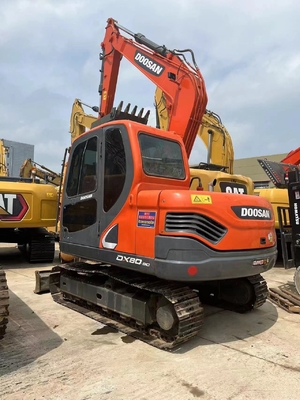 Vernice originale DOOSAN DX80-9C Escavatore idraulico a ruote in magazzino a per la costruzione