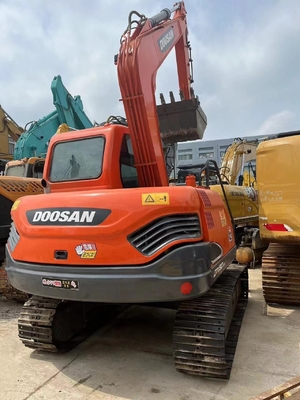 Vernice originale DOOSAN DX80-9C Escavatore idraulico a ruote in magazzino a per la costruzione