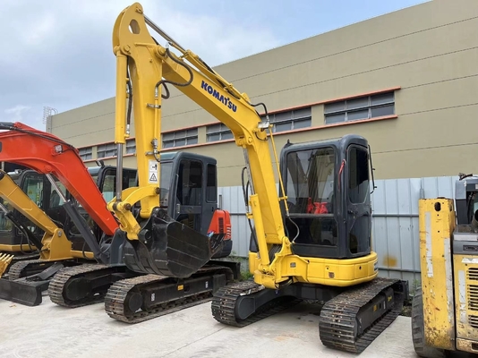 Escavatore Komatsu PC40 di seconda mano 4ton Crawler Chain Digger con buone prestazioni