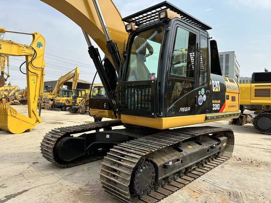 Giappone usata Vernice originale Caterpillar 320D Mini Piccolo escavatore in ottime condizioni