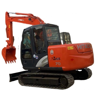 Escavatore a trascinatore usato originale giapponese Hitachi zx70 con motore EPA e design a trascinatore
