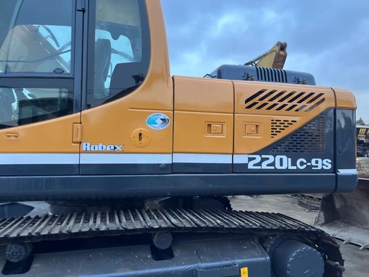 Lavori di costruzione utilizzato Hyundai 220LC-9S escavatore con motore originale dalla Corea