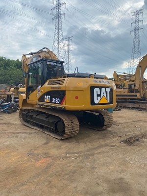Excavator Caterpillar usato in ottime condizioni CAT 318D con scarse ore di lavoro 0-2000