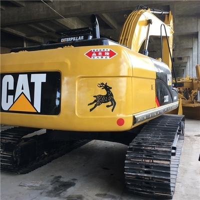 Escavatore usato giallo 20 tonnellate in buone condizioni Escavatore usato CAT 330D