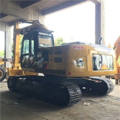 Escavatore usato giallo 20 tonnellate in buone condizioni Escavatore usato CAT 330D