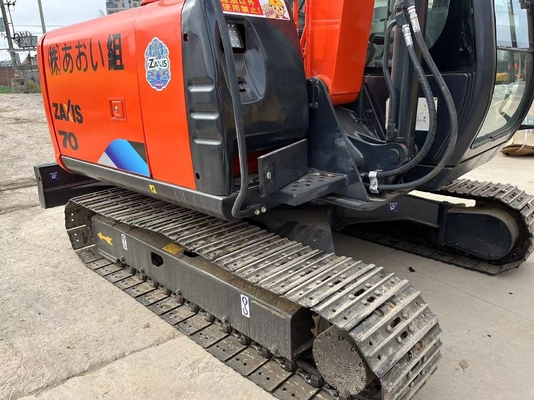 7T Mini Digger Hitachi zx70 Crawler Mini Escavatore con motore EPA Usato Originale Giappone