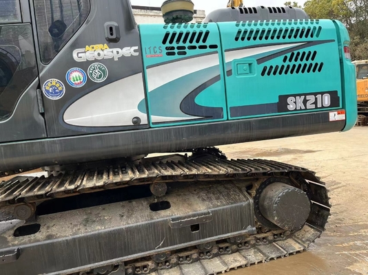 Digger usato Kobelco SK210LC con vernice originale e pompa idraulica Liyuan dal Giappone