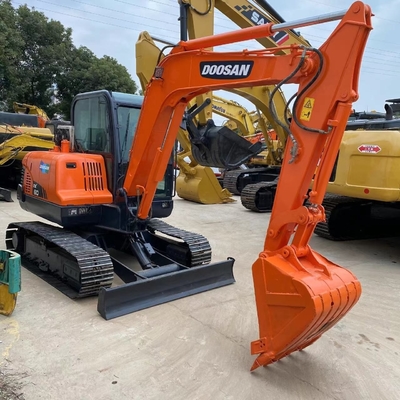 Apparecchiature pesanti per la costruzione Doosan DX60 Escavatore usato con cilindro idraulico