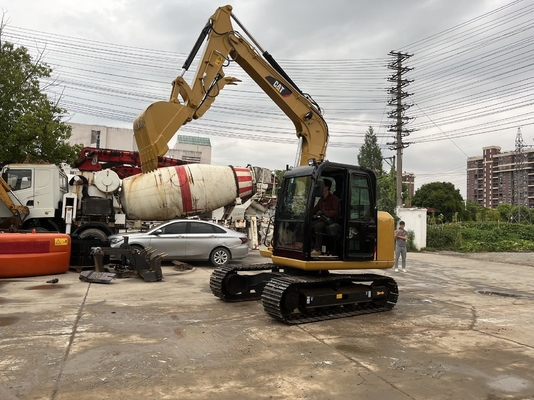 Buone condizioni Escavatori usati CAT 307E2 Escavatori a ruote con motore giapponese