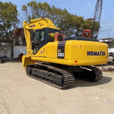 Commercio Komatsu PC200 escavatore 20Ton Crawler Used escavatore con motore giapponese originale