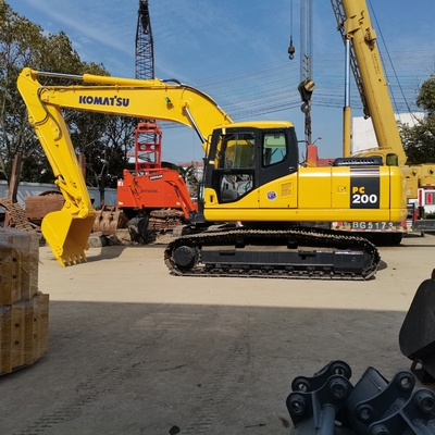Commercio Komatsu PC200 escavatore 20Ton Crawler Used escavatore con motore giapponese originale