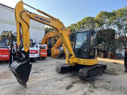 Buone condizioni Komatsu Excavator PC50 di seconda mano colore originale e tipo Crawler