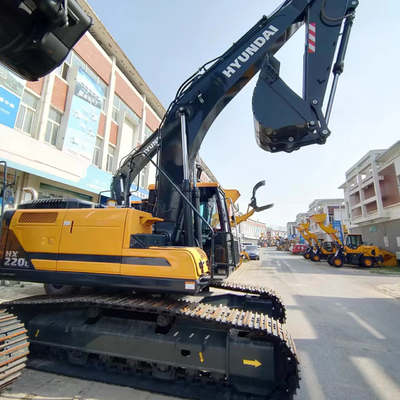 Usata Hyundai HX220L escavatore 22 tonnellate macchina da striscio in ottime condizioni