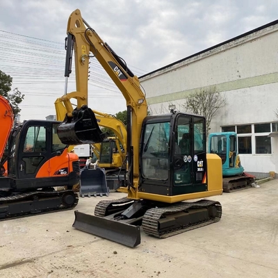 CAT305 Escavatori usati Escavatori a trascinatore da 5 tonnellate con altro cilindro e secchio idraulici