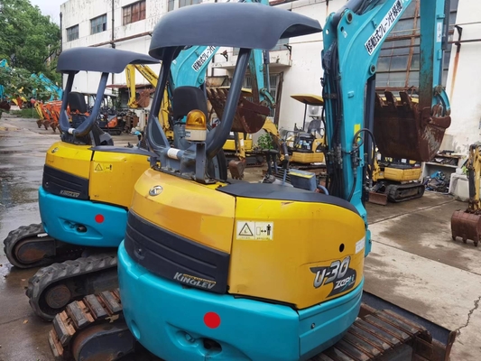 Escavatore Kubota U30 di seconda mano, escavatore idraulico originale, in buone condizioni.