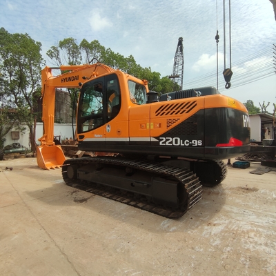220LC Used Hyundai Crawler Excavator in stock con altre pompe idrauliche