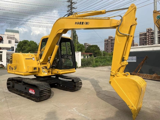 Escavatore Komatsu PC70 di seconda mano in ottime condizioni con una capacità di 0.38m3