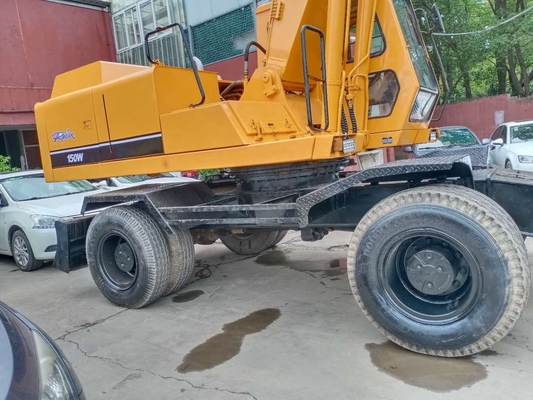 150W Usato Hyundai Excavator a ruote Ben mantenuto Usato 15 tonnellate attrezzature pesanti