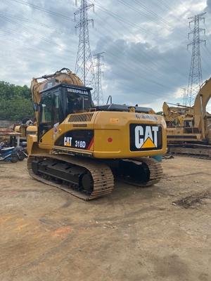 18000 KG Escavatore usato Cat 318d in buone condizioni e motore giapponese originale