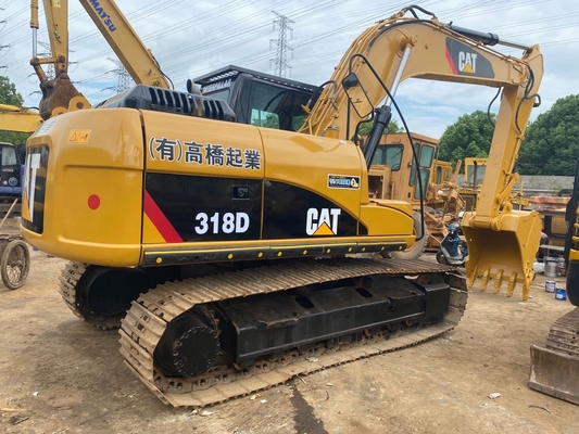 18000 KG Escavatore usato Cat 318d in buone condizioni e motore giapponese originale