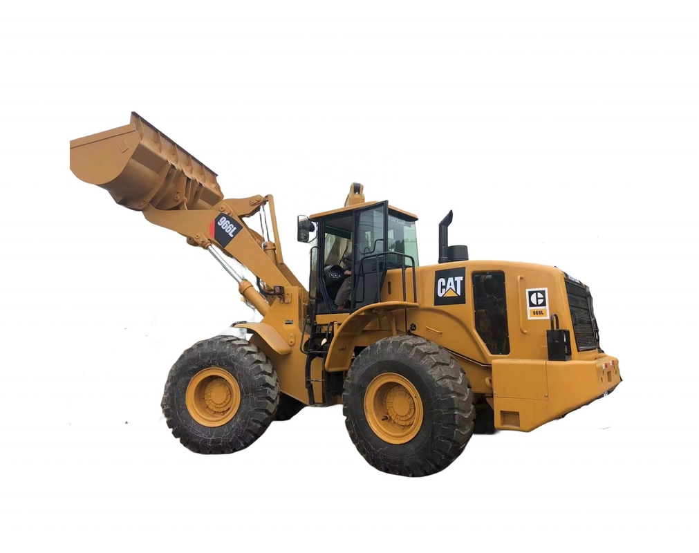 Buone condizioni CAT 966L carica ruote usata con motore giapponese e pompa idraulica Liyuan