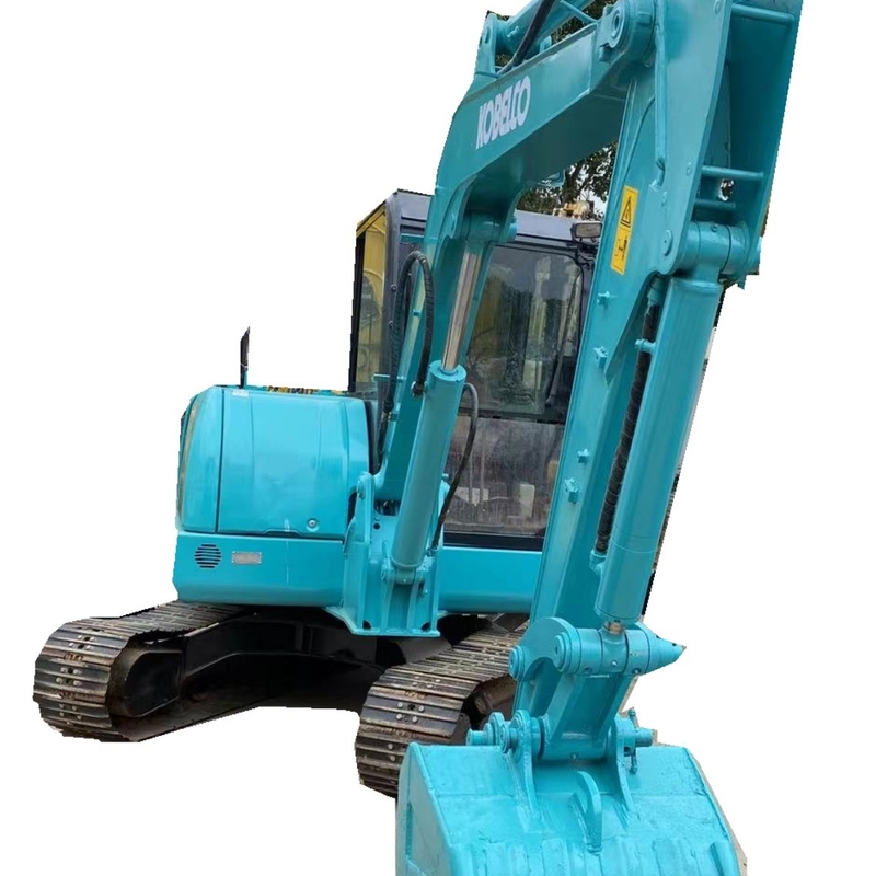 Mini escavatore Kobelco SK60 usato con pompa idraulica Liyuan
