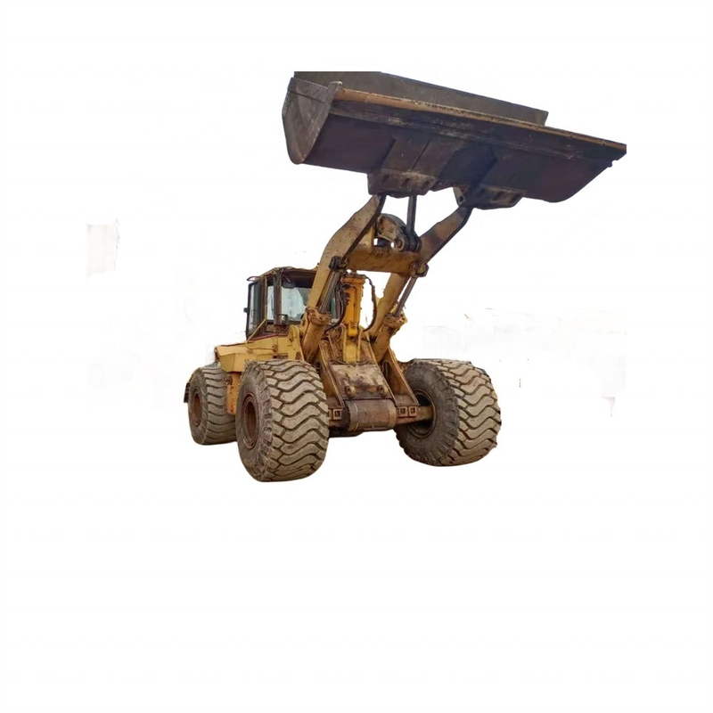 Caterpillar 966f caricatore di seconda mano per negozi di alimenti Cat 966f caricatore a ruote usato