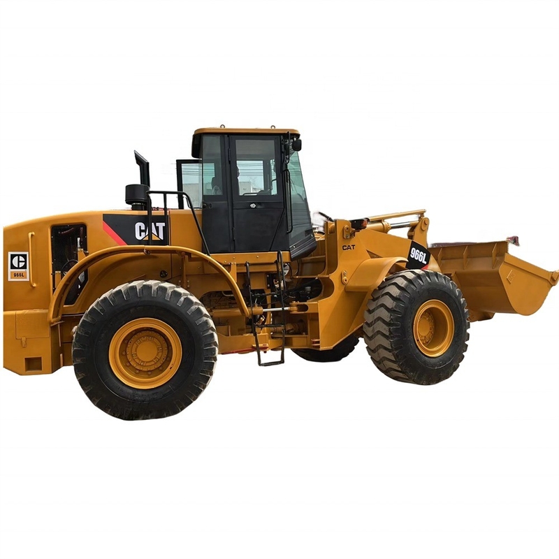 Caricatore anteriore trattore giapponese originale Cat 966L caricatore a ruote usato con e 165kw
