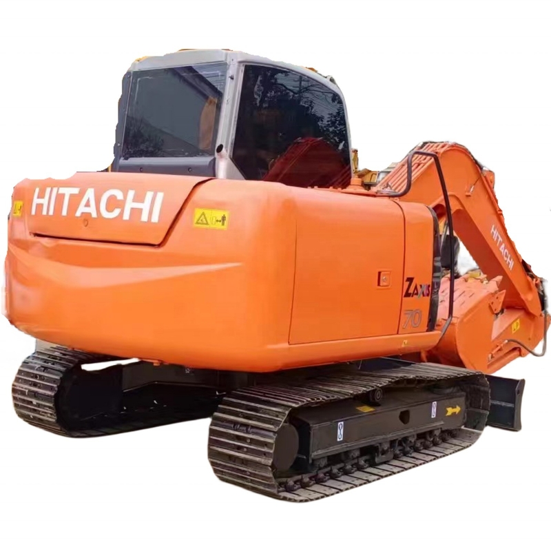 Hitachi ZX70 Used Excavator dal Giappone con motore HINO e cilindro idraulico Liyuan