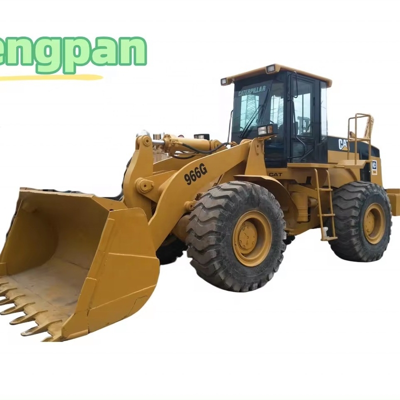 11000 12000 kg Peso della macchina Caricatore a ruote CAT 966G con pompa idraulica Nabtesco
