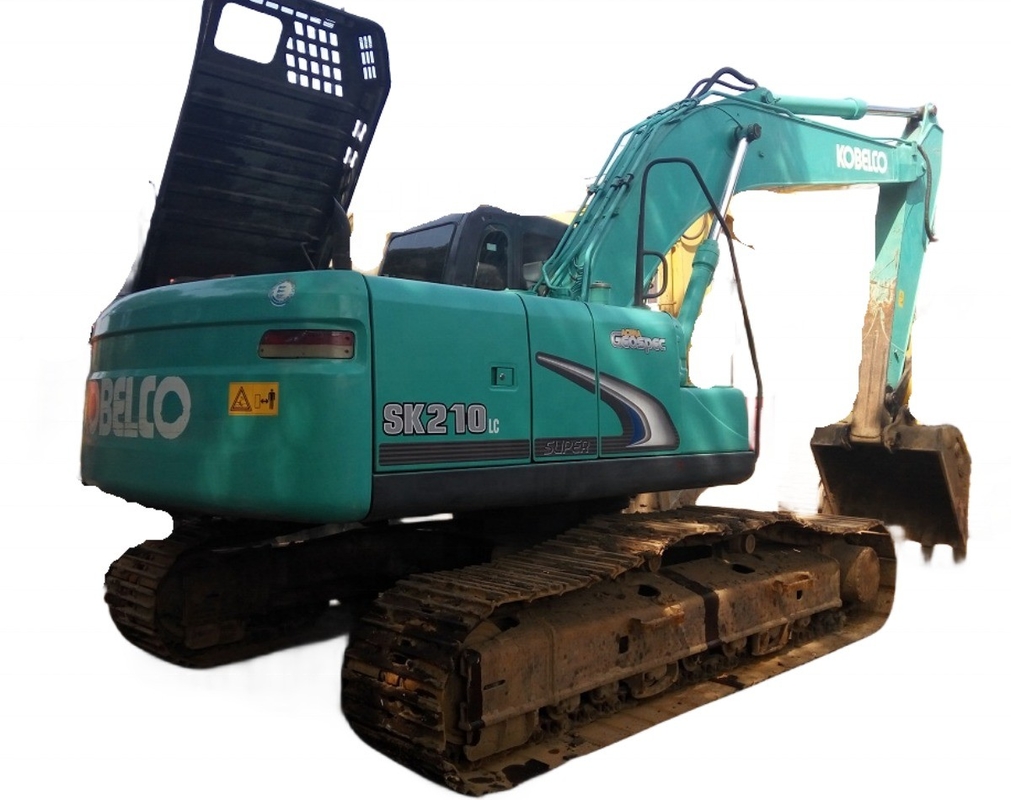Escavatori usati Kobelco SK210LC Giappone Trattore originale a basso consumo di carburante