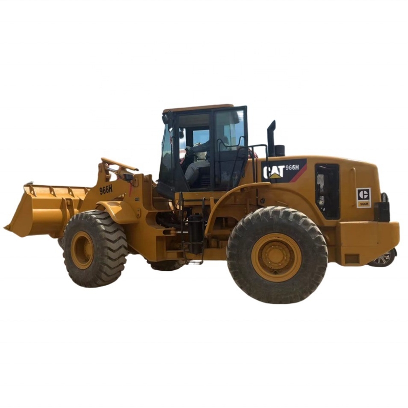 Tipo di ruota mobile Giappone usato Caterpillar 966H ruota caricatore e pompa idraulica Denison